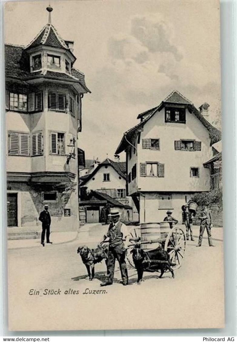 6000 Luzern Lucerne - Alt-Luzern Hundekarren - 13226634