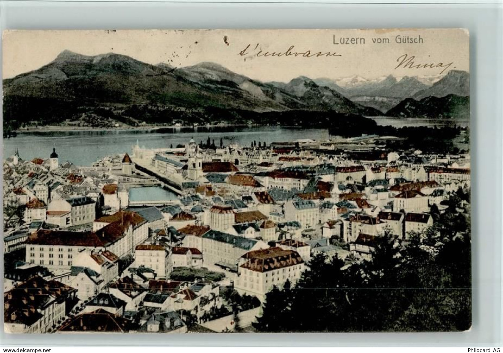 6000 Luzern Lucerne - Luzern vom Gütsch - 12114899