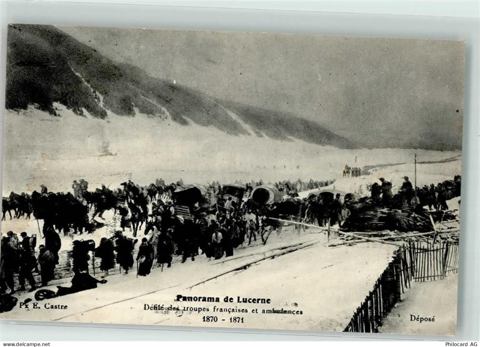 6000 Luzern Lucerne - Panorama de Lucerne Defile des Groupes francaises... - 39403007