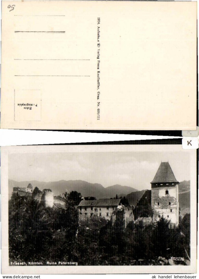 60078,Friesach Ruine Petersberg