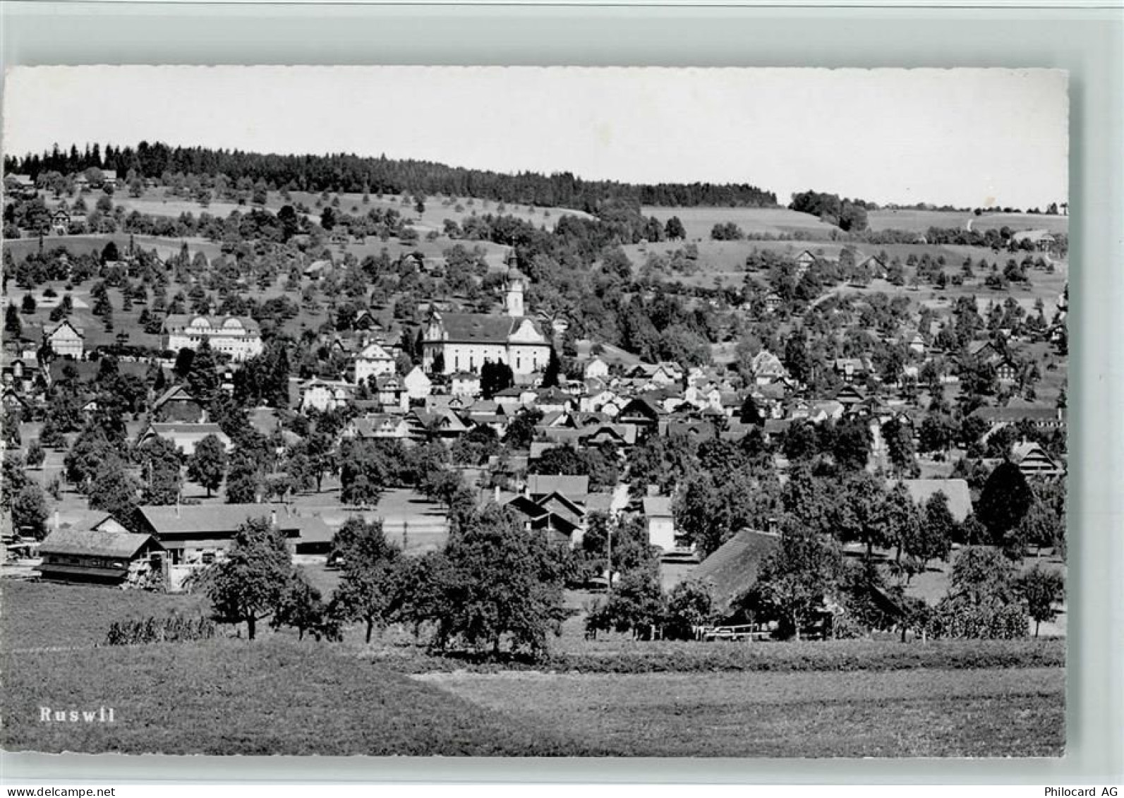 6017 Ruswil 1952 - Verlag Globetrotter 8281 AK - 13085683