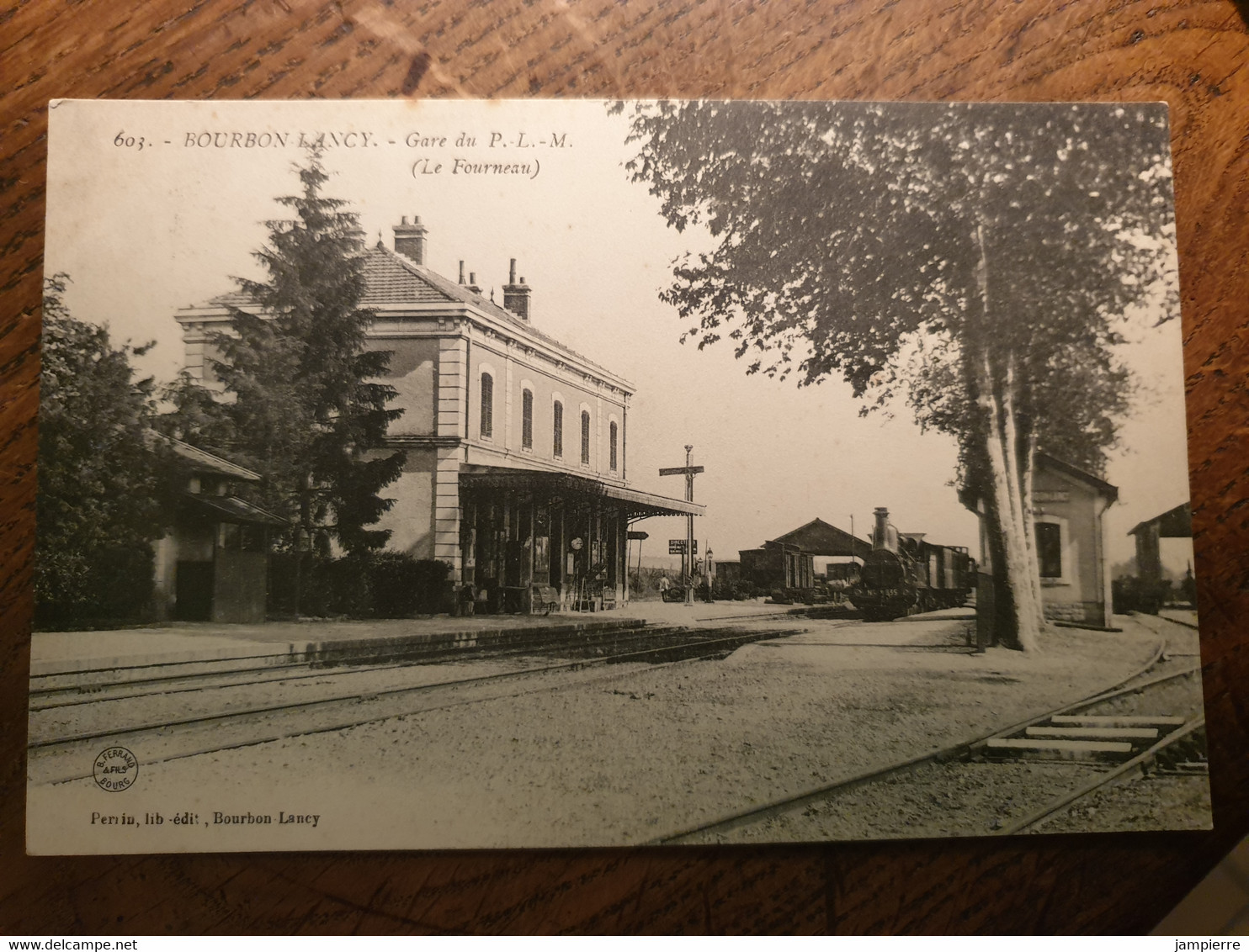 603 - Bourbon-Lancy - Gare du P-L-M (Le Fourneau)