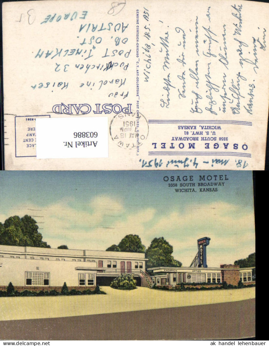 603886,Osage Motel Wichita Kansas