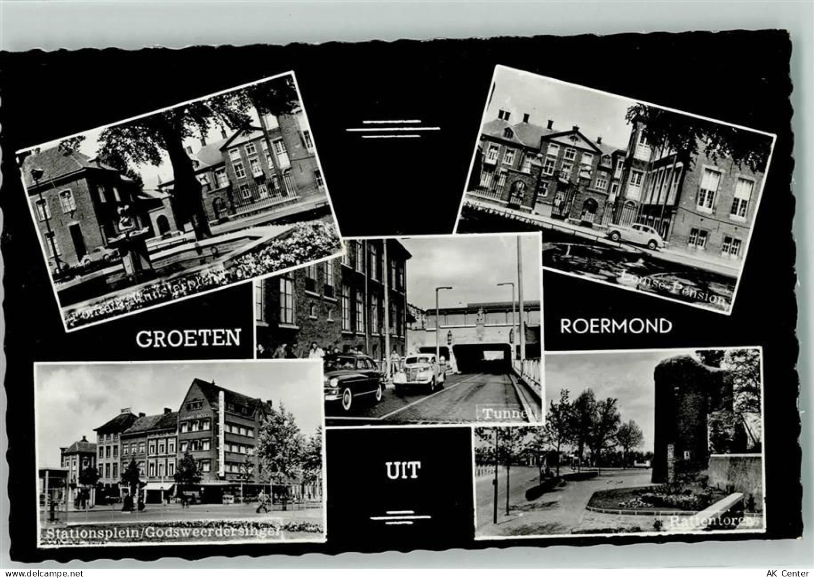 6041 Roermond - Fontein Munsterplein Louise Pension Stationsplein Godswe... - 11036227