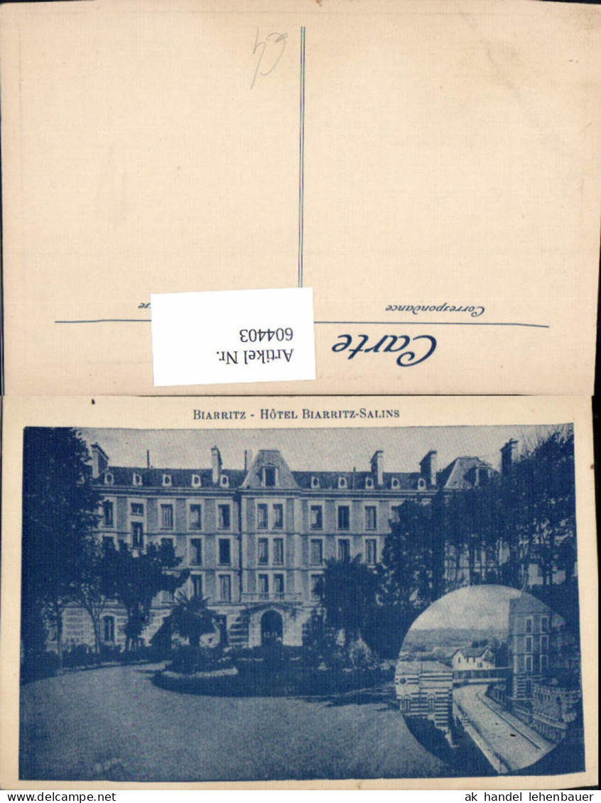 604403,Biarritz Hotel Biarritz-Salins France