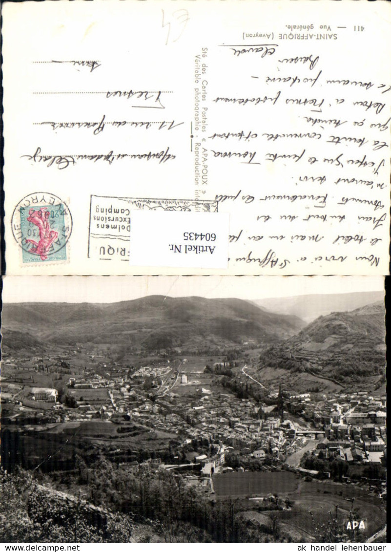 604435,Foto Ak Saint-Affrique Aveyron Vue generale France