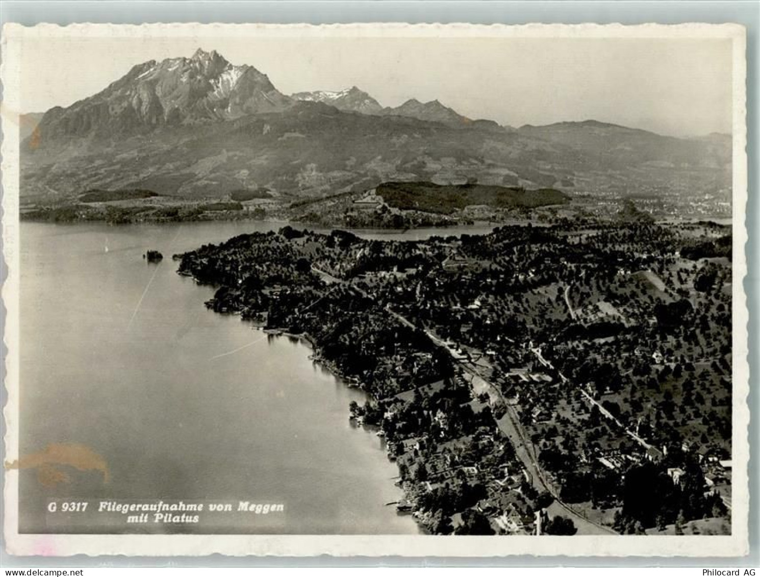 6045 Meggen - Fliegeraufnahme mit Pilatus - 13145562