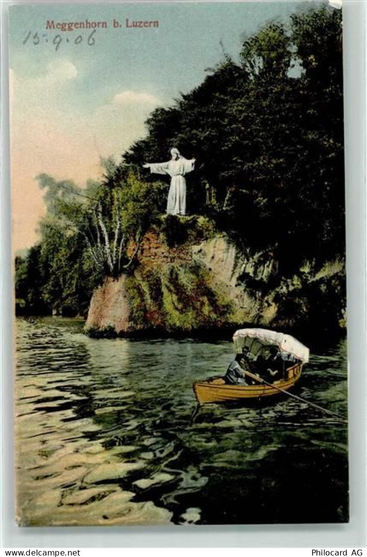 6045 Meggen - Statue Meggenhorn Ruderboot - 10620221
