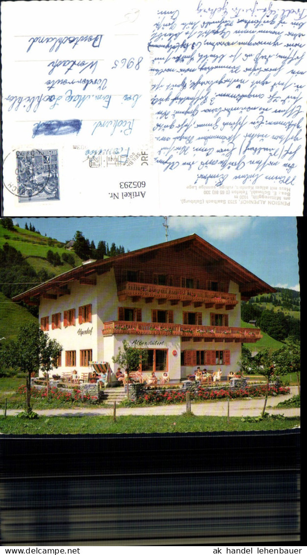 605293,Saalbach Saalbach-Hinterglemm Pension Alpenhof