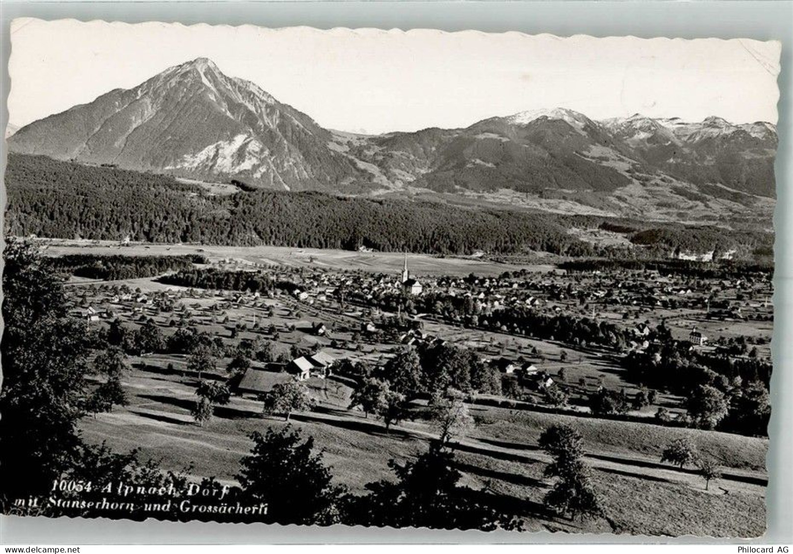 6055 Alpnach Dorf Foto AK Feldpost ELPL.Flab.Bttr. 19 - 38212168