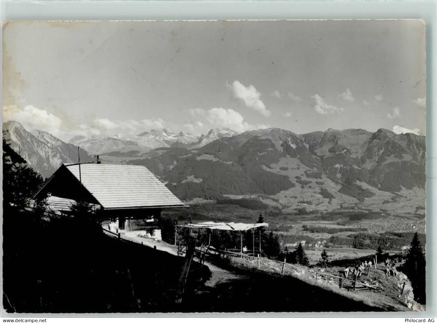 6055 Alpnach Dorf Gebrauchsspuren Ferienheim Stock am Pilatus Alpnachdor... - 10394903
