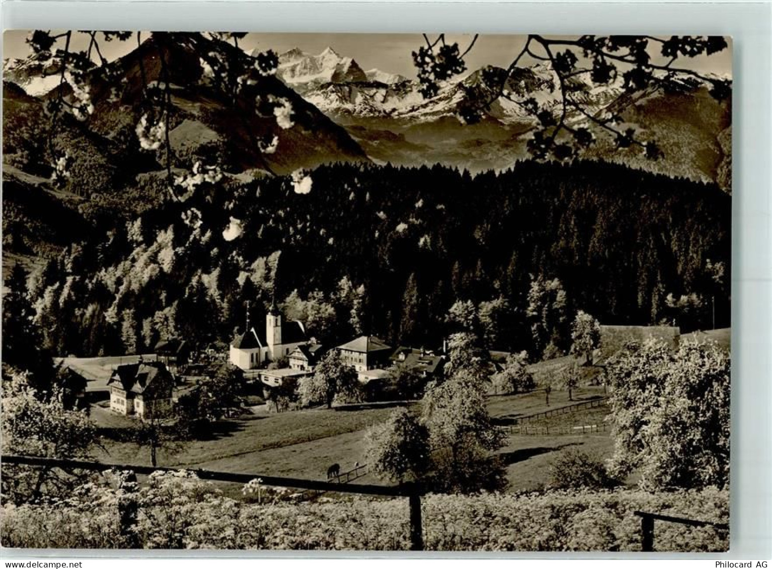 6063 Stalden (Sarnen) 1960 - Wetterhorngruppe Kirche AK - 10298021