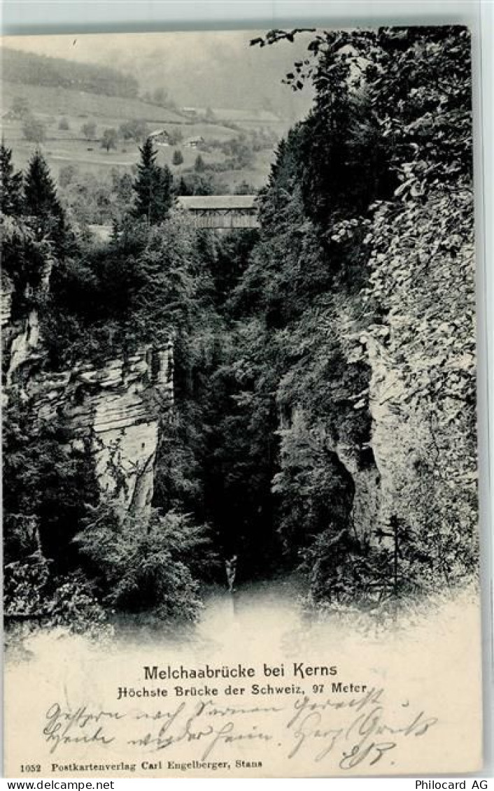 6064 Kerns 1904 - Melchaabrücke - 10216430