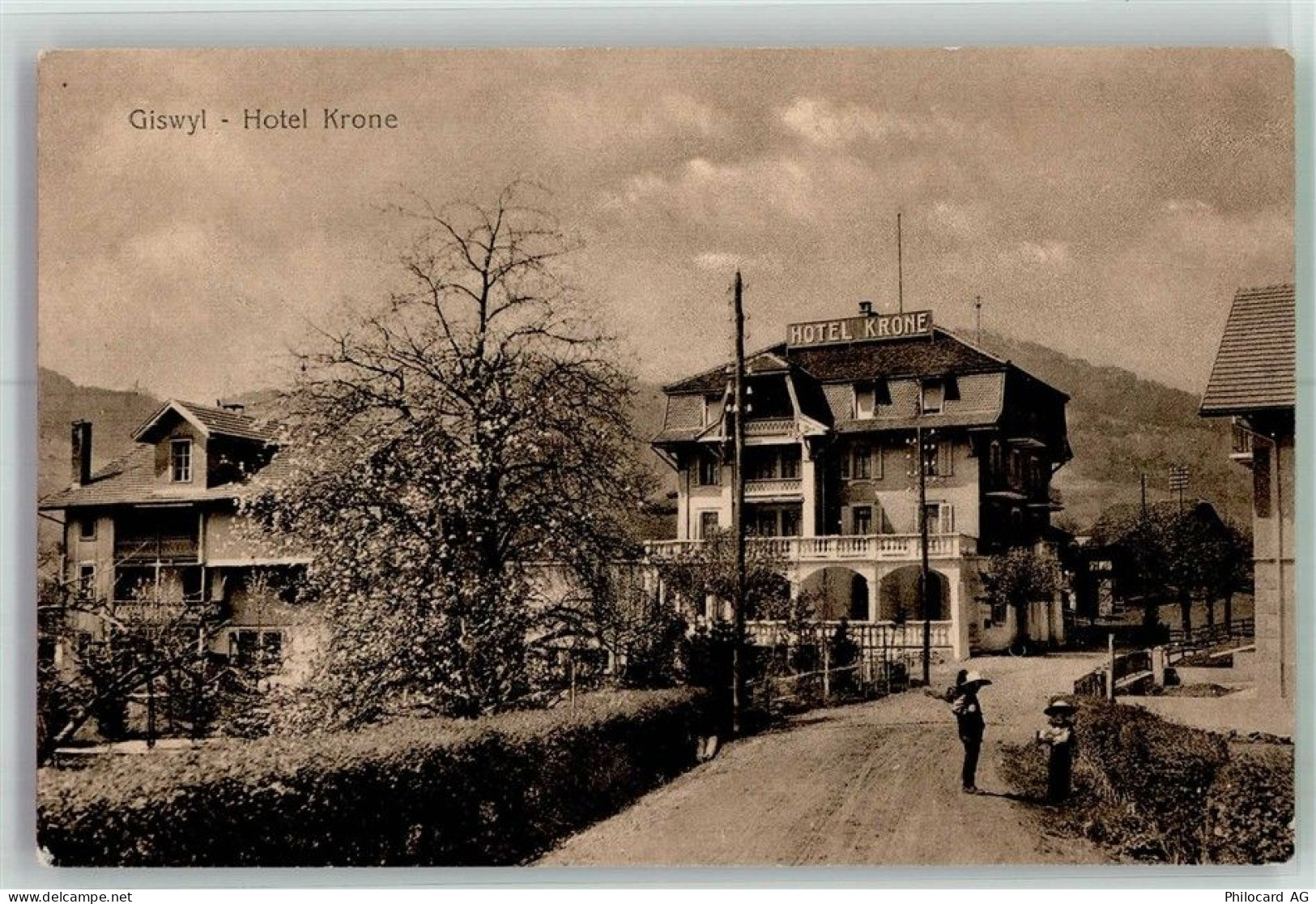 6074 Giswil Foto AK Hotel Krone - 13596420