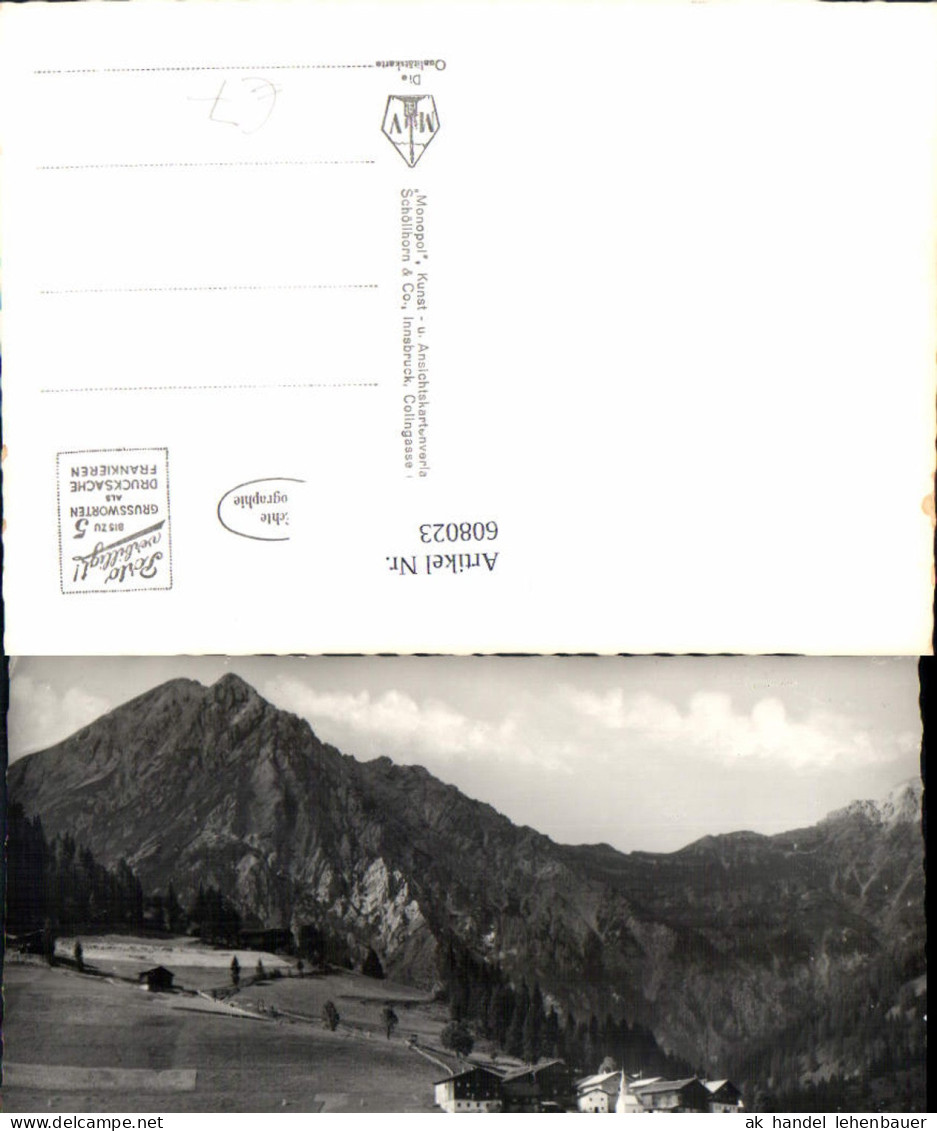 608023,Foto Ak Lesachtal Totale