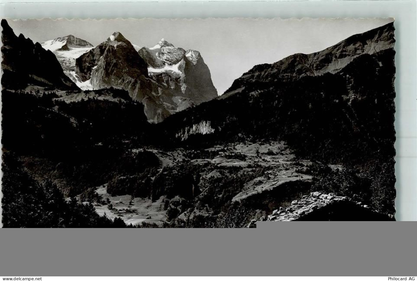 6085 Hasliberg Goldern 1939 - Blick vom Hasliberg auf das Wetterhorn - 10389341