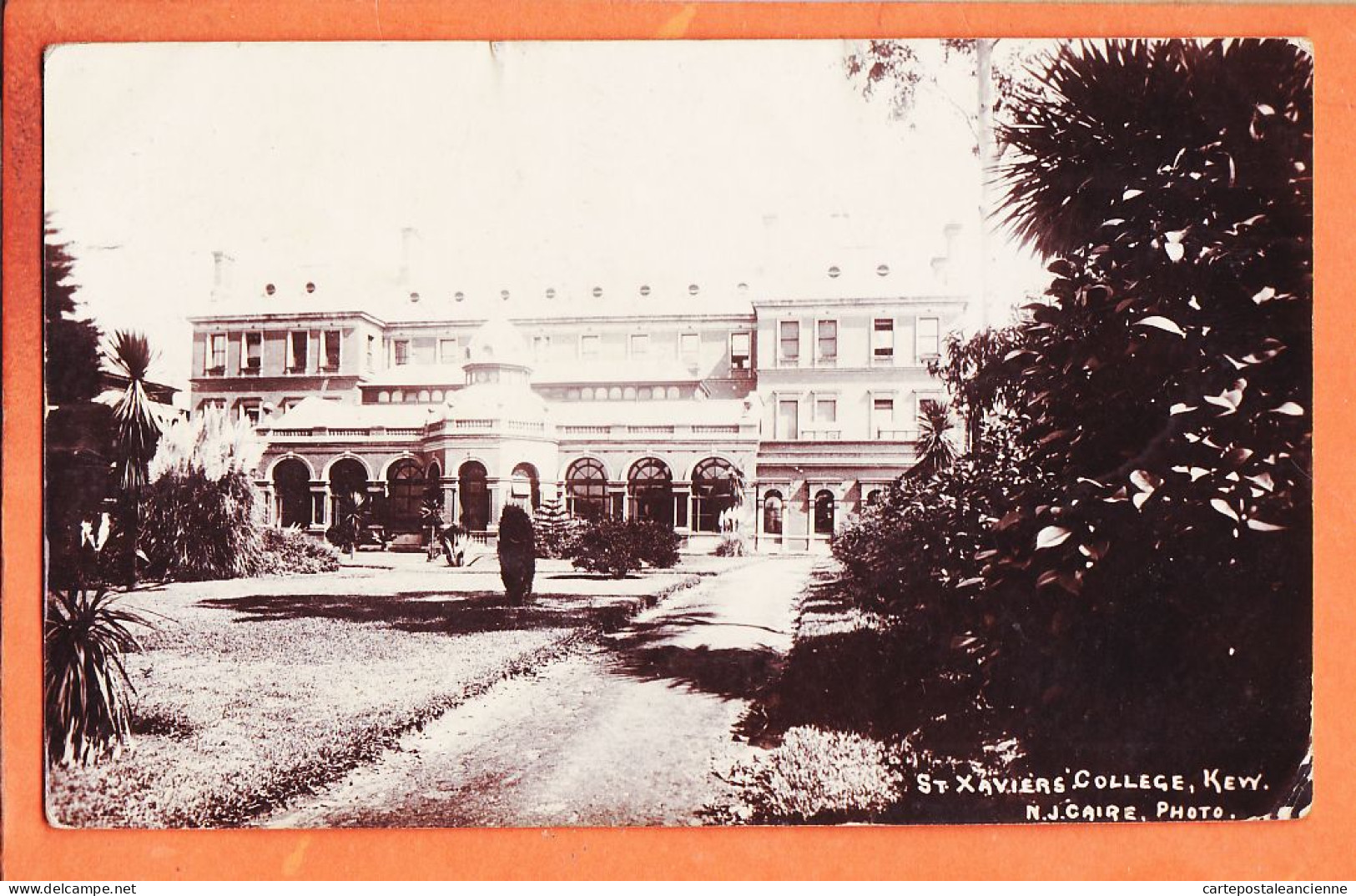 6091 ◉ Rare ◉ ALEXANDRIE ◉ ST XAVIERS College Kew Saint François Xavier Jésuites ◉ à STANNON Kastel Gemert ◉ CAIRE Photo