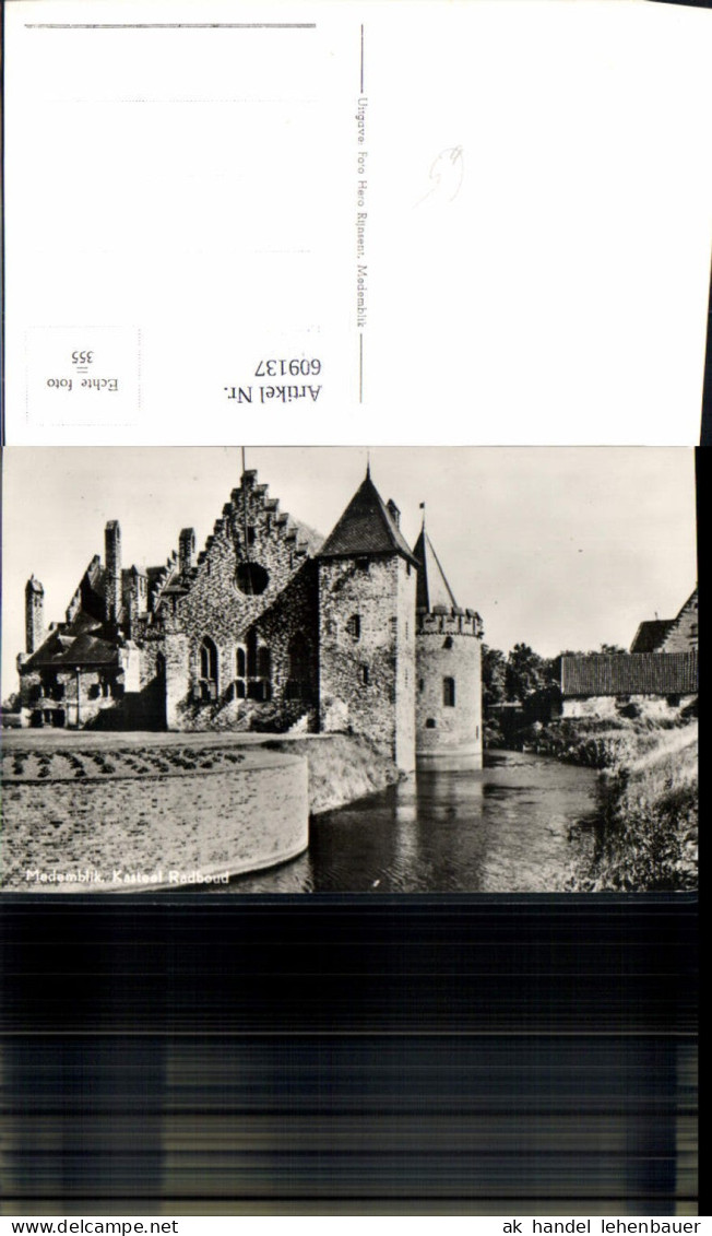 609137,Foto Ak Medemblik Kasteel Radboud Netherlands