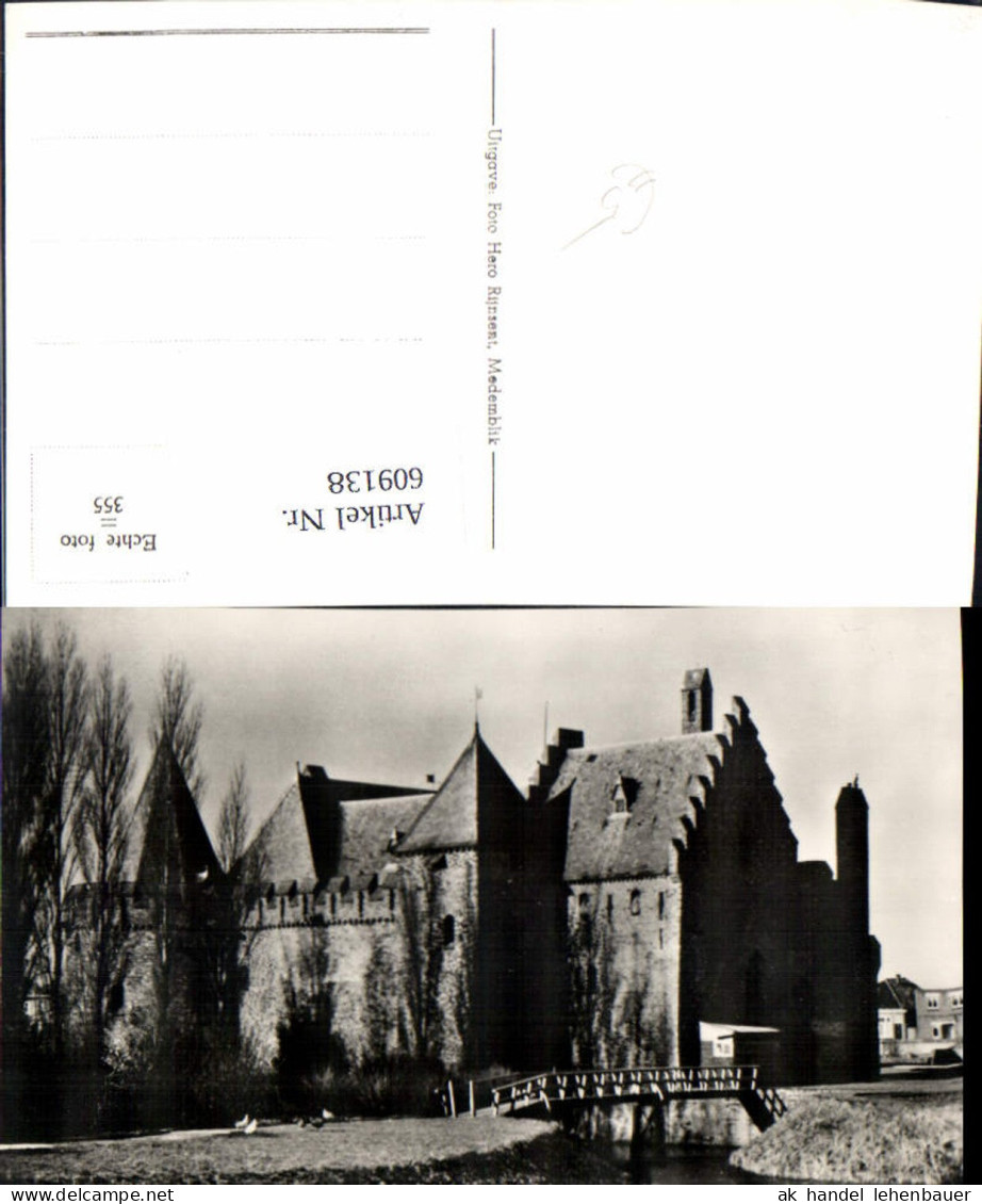 609138,Foto Ak Medemblik Kasteel Radboud Netherlands