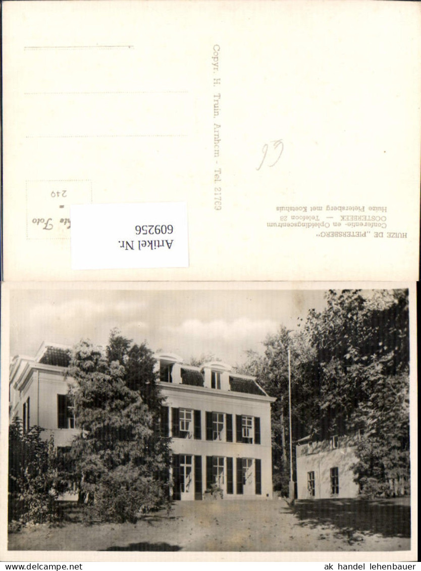 609256,Foto Ak Oosterbeek Huize de Pietersberg Netherlands Renkum Gelderland