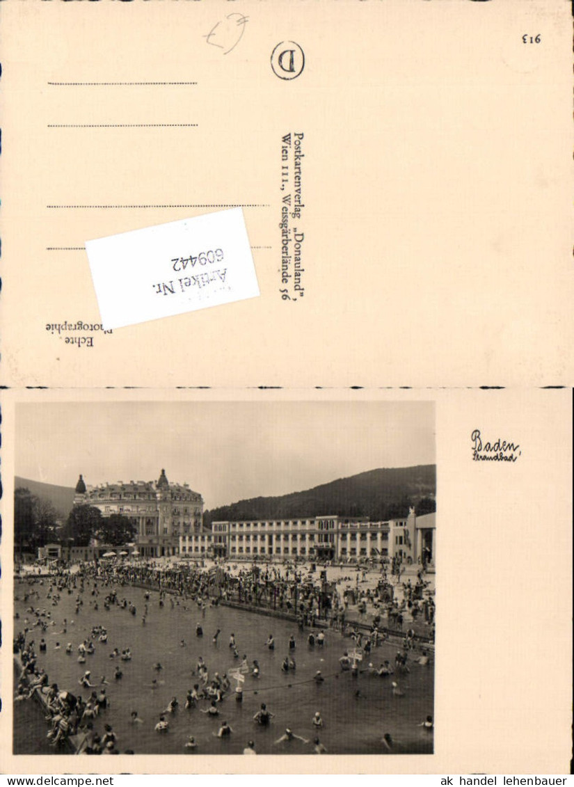 609442,Baden bei Wien Strandbad