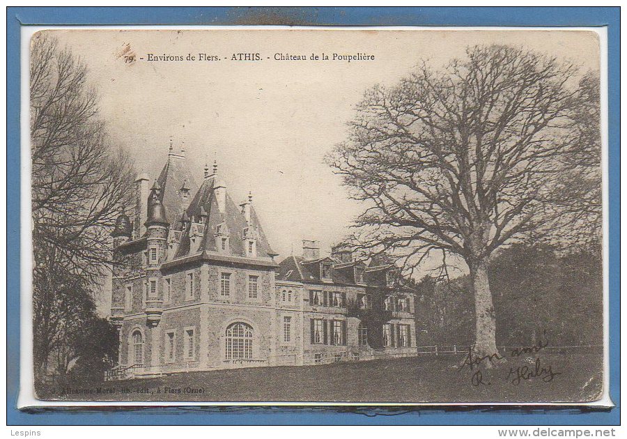 61 - ATHIS --  Château de la Poupelière