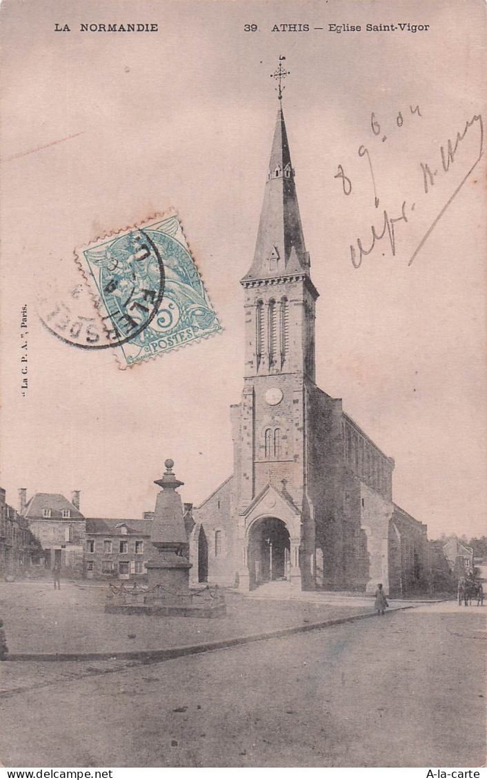 61 ATHIS DE L ORNE EGLISE SAINT VIGOR