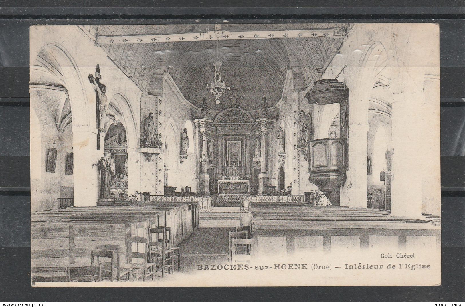 61 - BAZOCHES SUR HOENE - Intérieur de l' Eglise
