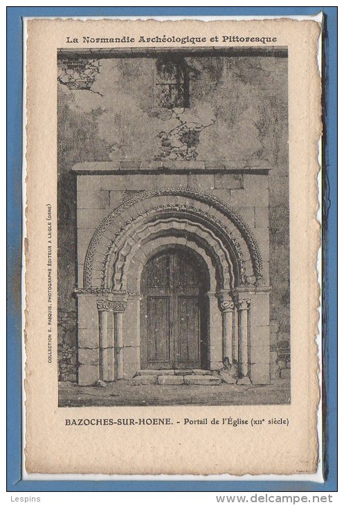 61 - BAZOCHES sur HOENE --  Portail de l'Eglise