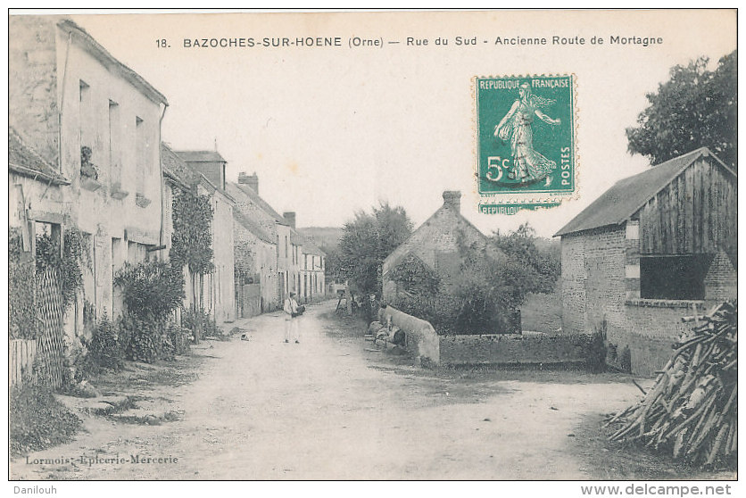 61 // BAZOCHES SUR HOENE    rue du Sud, ancienne route de Mortagne  18