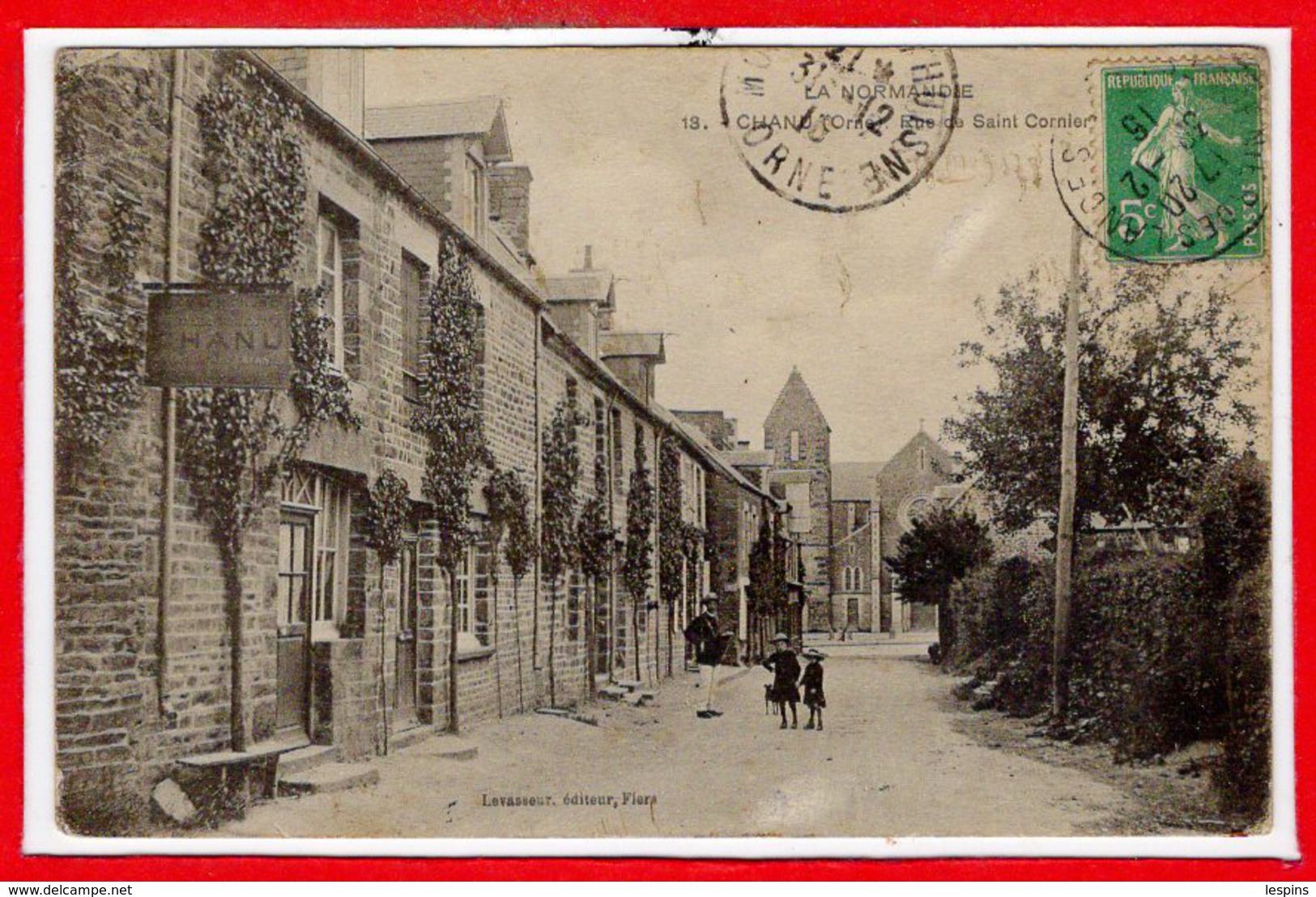 61 - CHANU --  rue de St Cornier