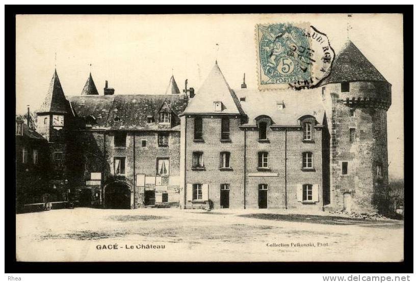 61 Gacé chateau D61D K61181K C61181C RH098953
