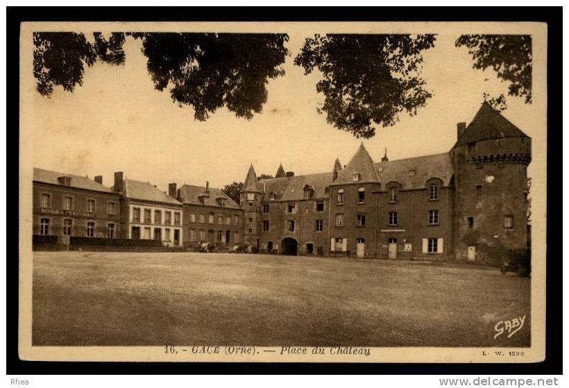 61 Gacé chateau D61D K61181K C61181C RH098955