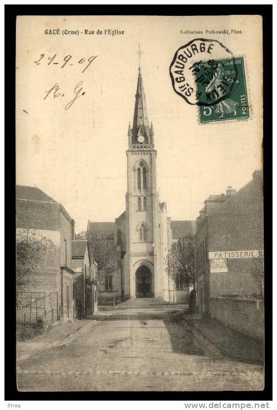 61 Gacé eglise D61D K61181K C61181C RH098943