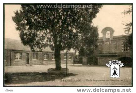 61 La Ferté-Macé - 56  LA FERTE-MARCE - Ecole Supérieure des Garçons - cpa