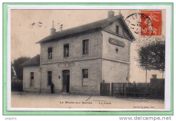 61 - LE MELE sur SARTHE -- La Gare