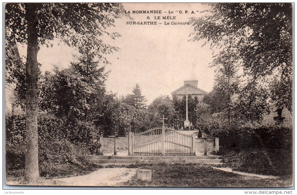 61 LE MELE SUR SARTHE - le calvaire