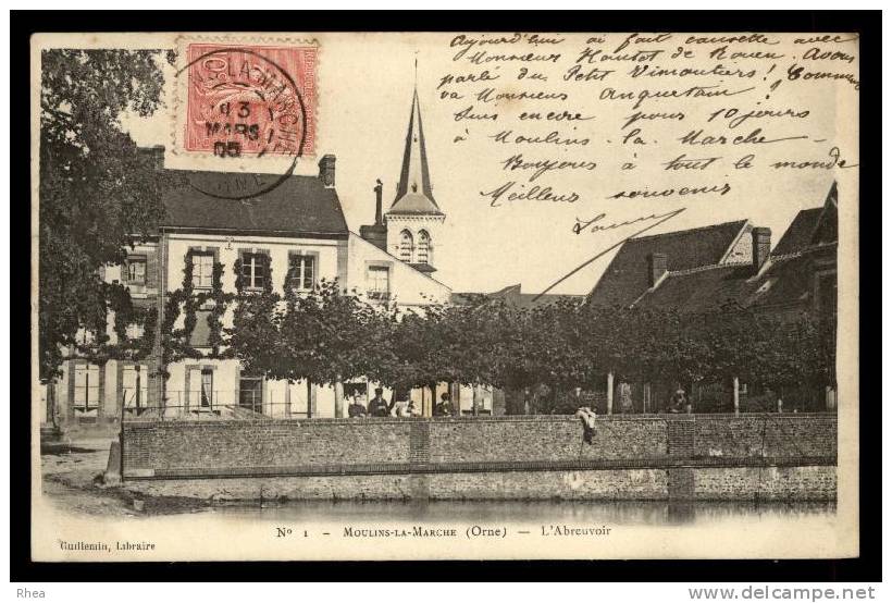 61 Moulins-la-Marche abreuvoir D61D K61297K C61297C RH099443