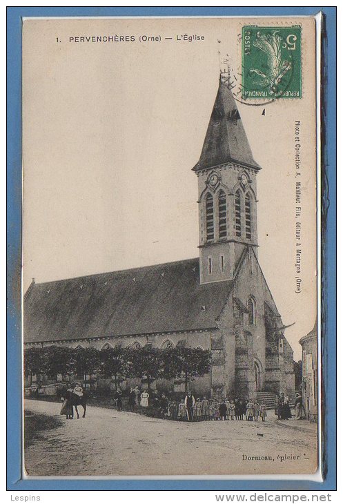 61 - PERVENCHERES --  L'Eglise