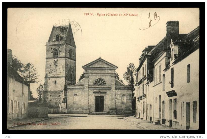 61 Trun eglise D61D K61494K C61494C RH101857