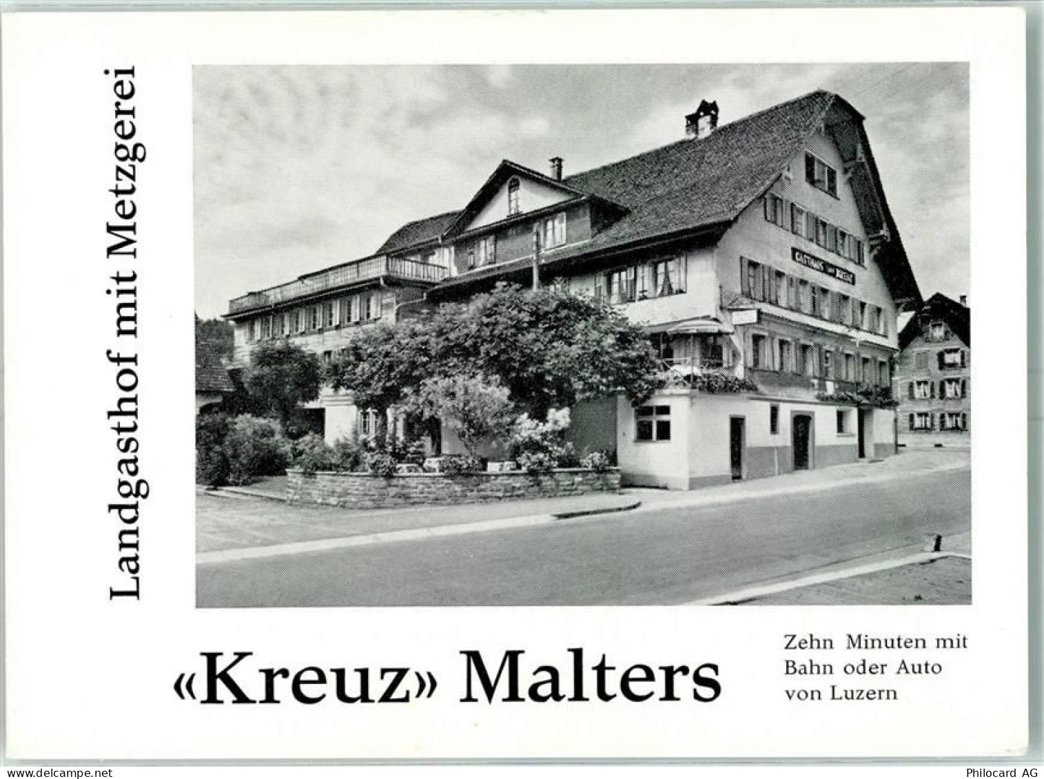 6102 Malters Faltprospekt Gasthaus Kreuz - 13804543