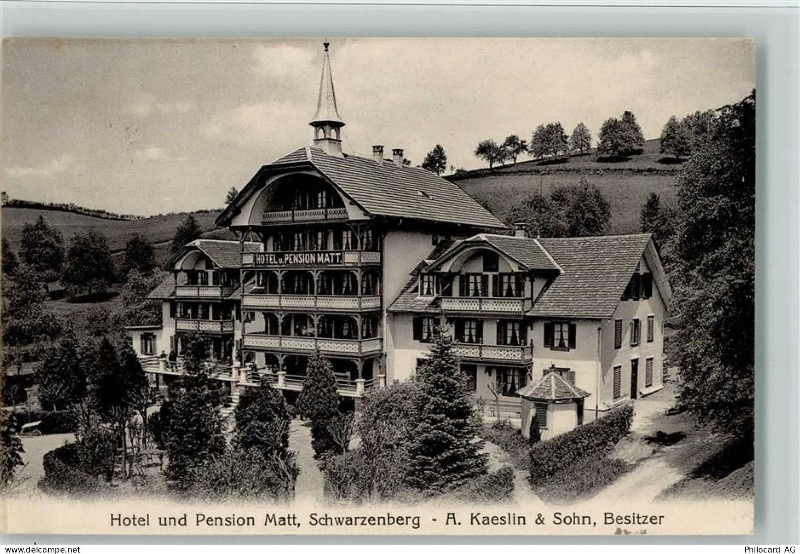 6103 Schwarzenberg LU 1925 - Pension Matt - 13407369