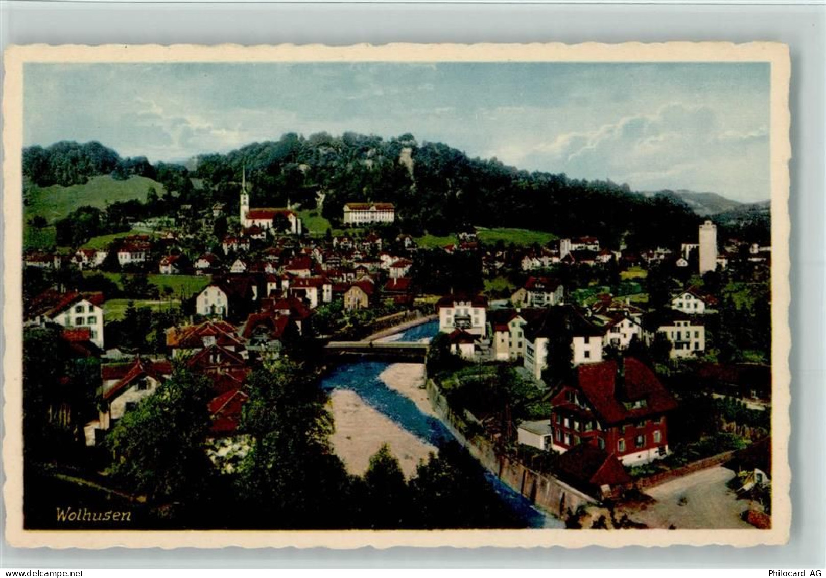 6110 Wolhusen 1952 - Teilansicht AK - 10137680