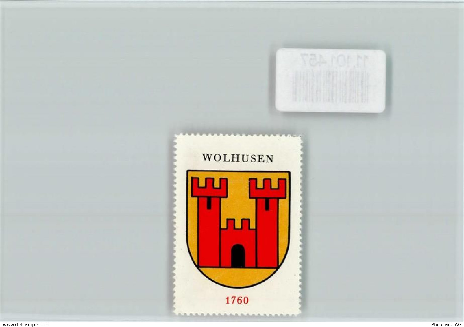 6110 Wolhusen - Vignette Wappen Kaffee Hag ca 1920-1940 Wolhusen - 11101457