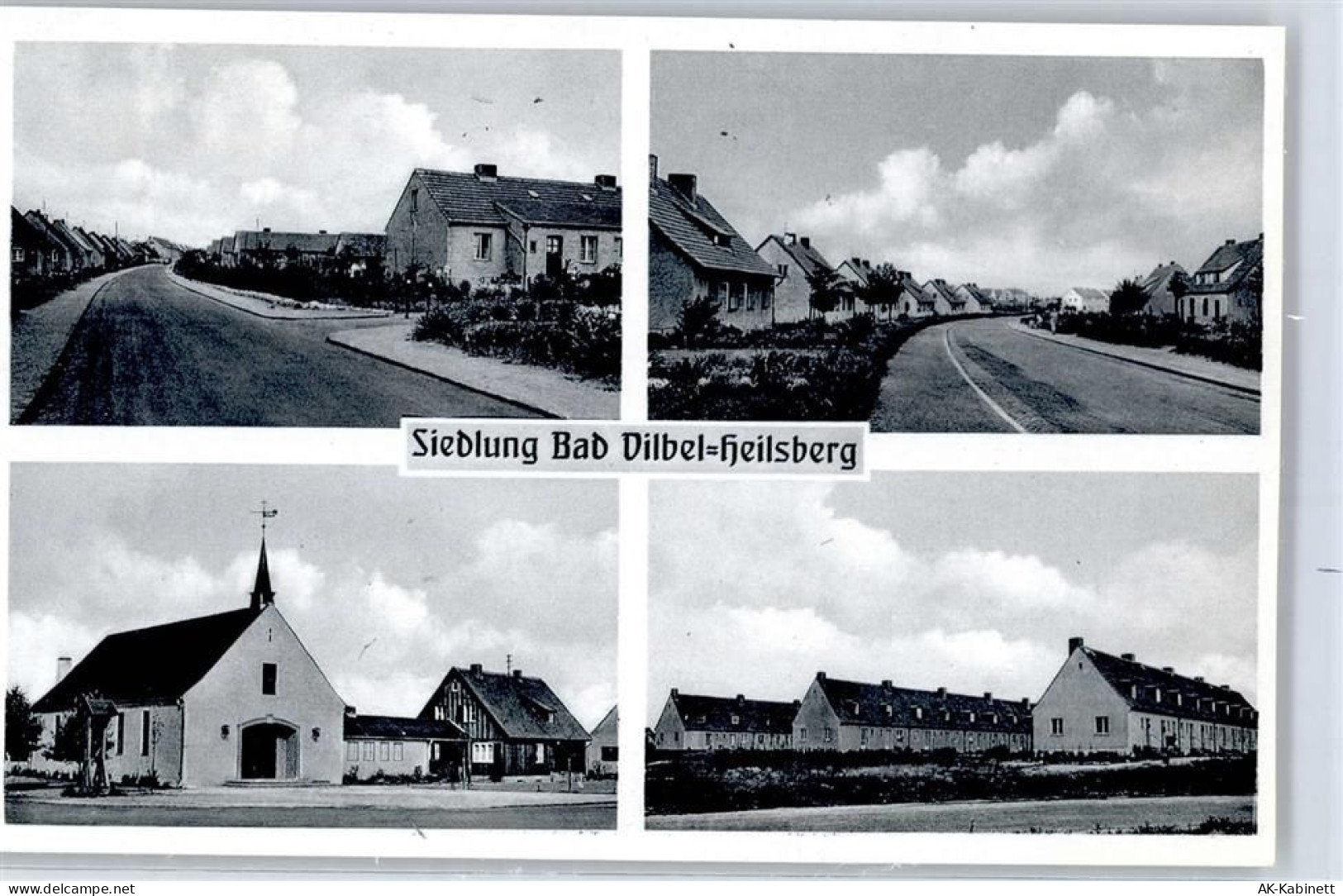 61118 W6368 Bad Vilbel - Siedlung Heilsberg Kirche - 51372492