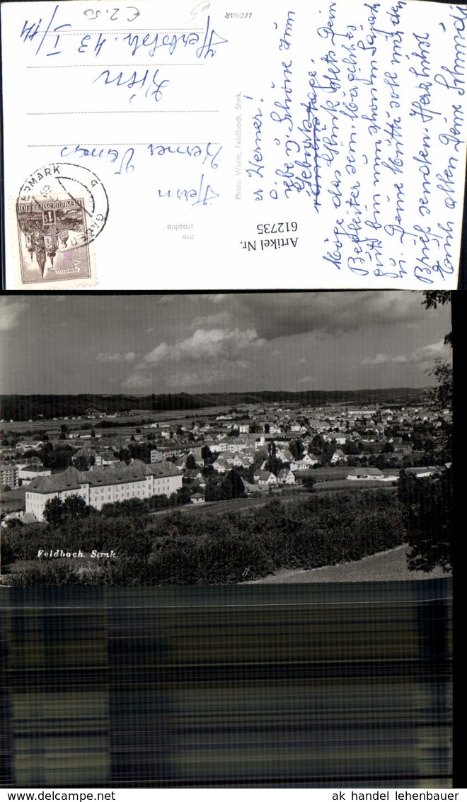 612735,Foto Ak Feldbach Ansicht