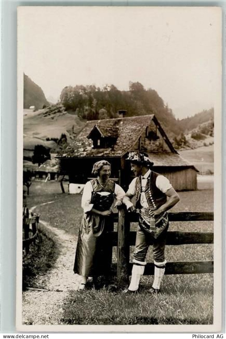 6130 Willisau 1933 - Senn und Sennerin - 10395007
