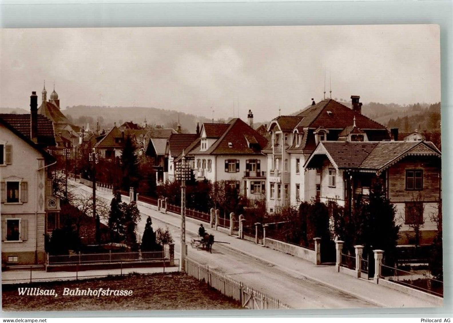 6130 Willisau Foto AK Bahnhofstrasse - 13597881