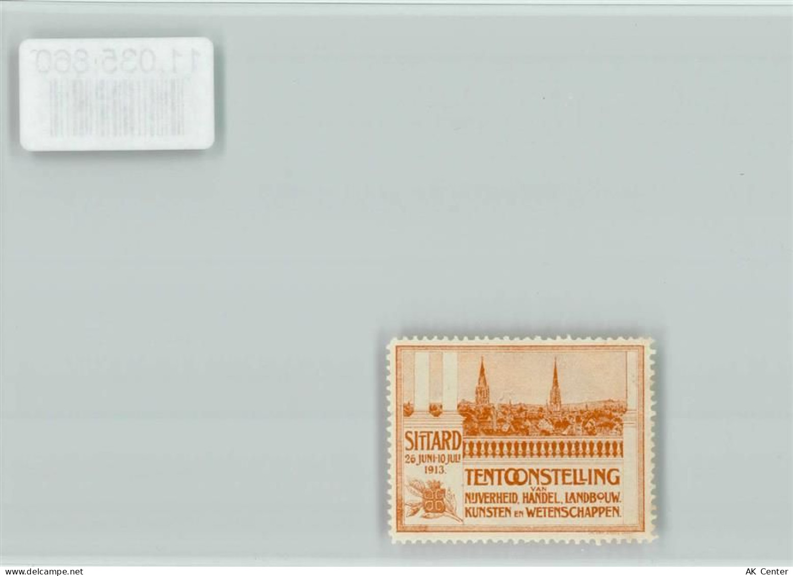 6131 Sittard 1913 - Vignette Tentoonstelling van Nuverheid Handel Landbo... - 11035860