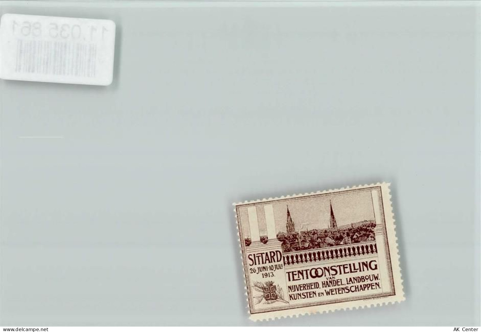 6131 Sittard 1913 - Vignette Tentoonstelling van Nuverheid Handel Landbo... - 11035861